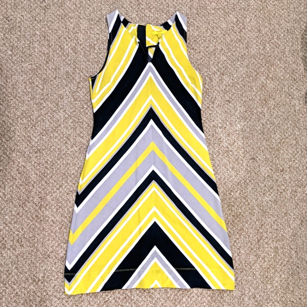Milly for Banana Republic Chevron Shift Dress
